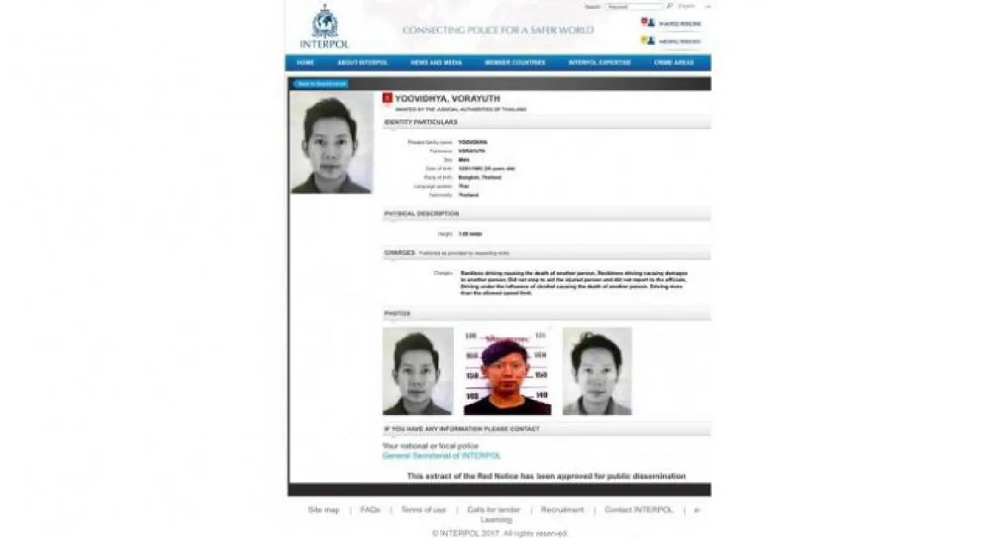 Interpol publishes ‘red notice’ for Red Bull’s fugitive Boss
