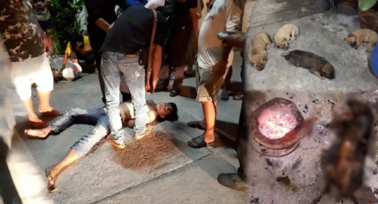 Man beaten by neighbours after allegedly killing dog for food Man beaten by neighbours after allegedly killing dog for food