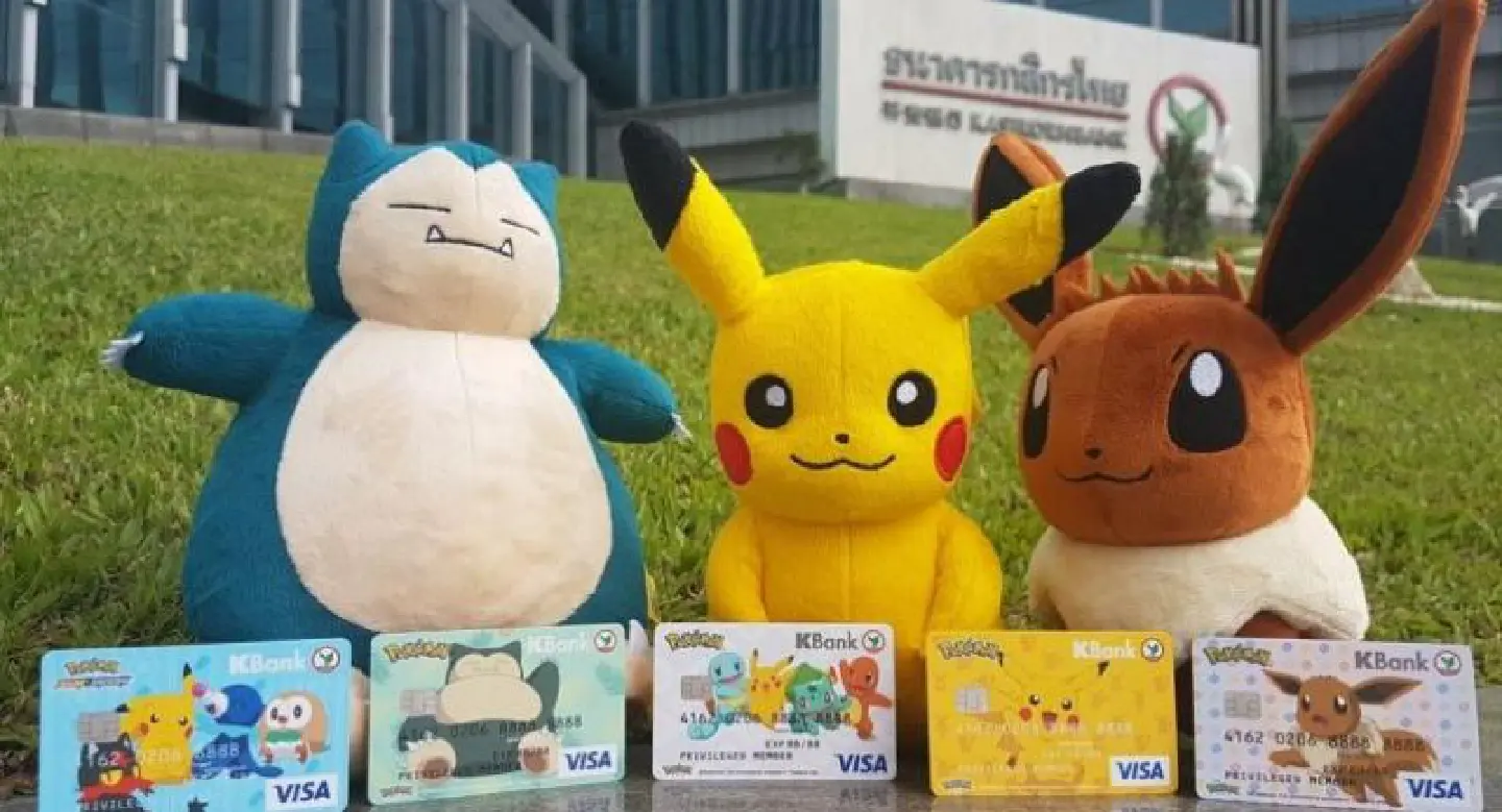 KBank taps Pokemon as debit-card use booms KBank taps Pokemon as debit-card use booms