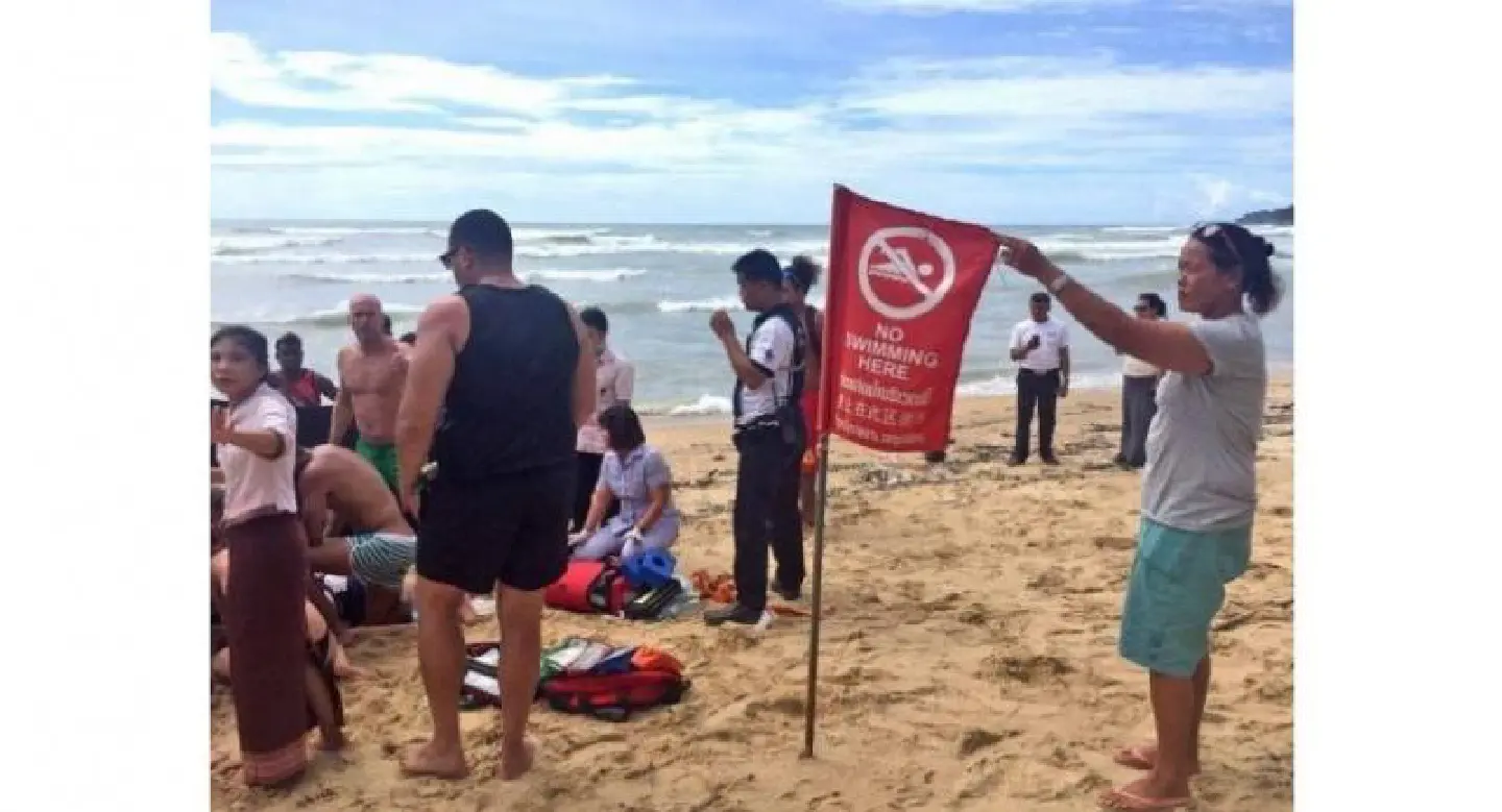 Australian tourist dies after swimming in red-flagged zone Australian tourist dies after swimming in red-flagged zone