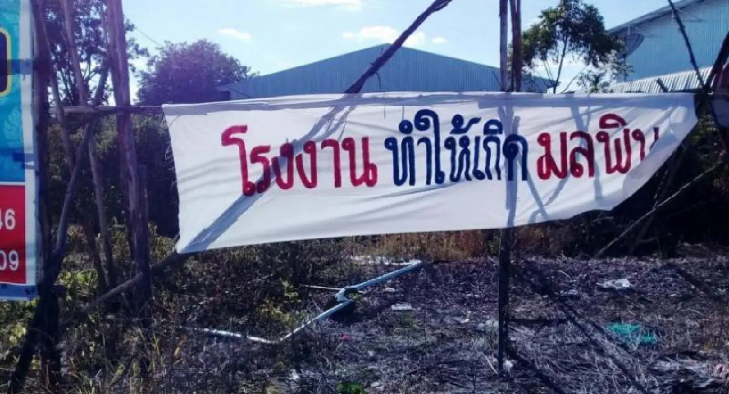 Villagers mount macabre protest against biomass power plant Villagers mount macabre protest against biomass power plant