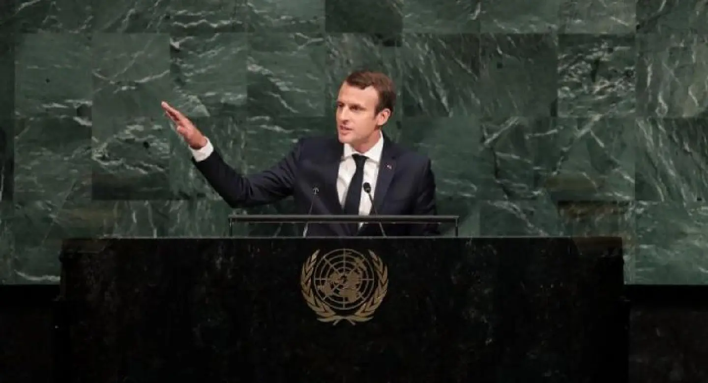 Macron says Rohingya crisis in Myanmar is 'genocide' Macron says Rohingya crisis in Myanmar is 'genocide'