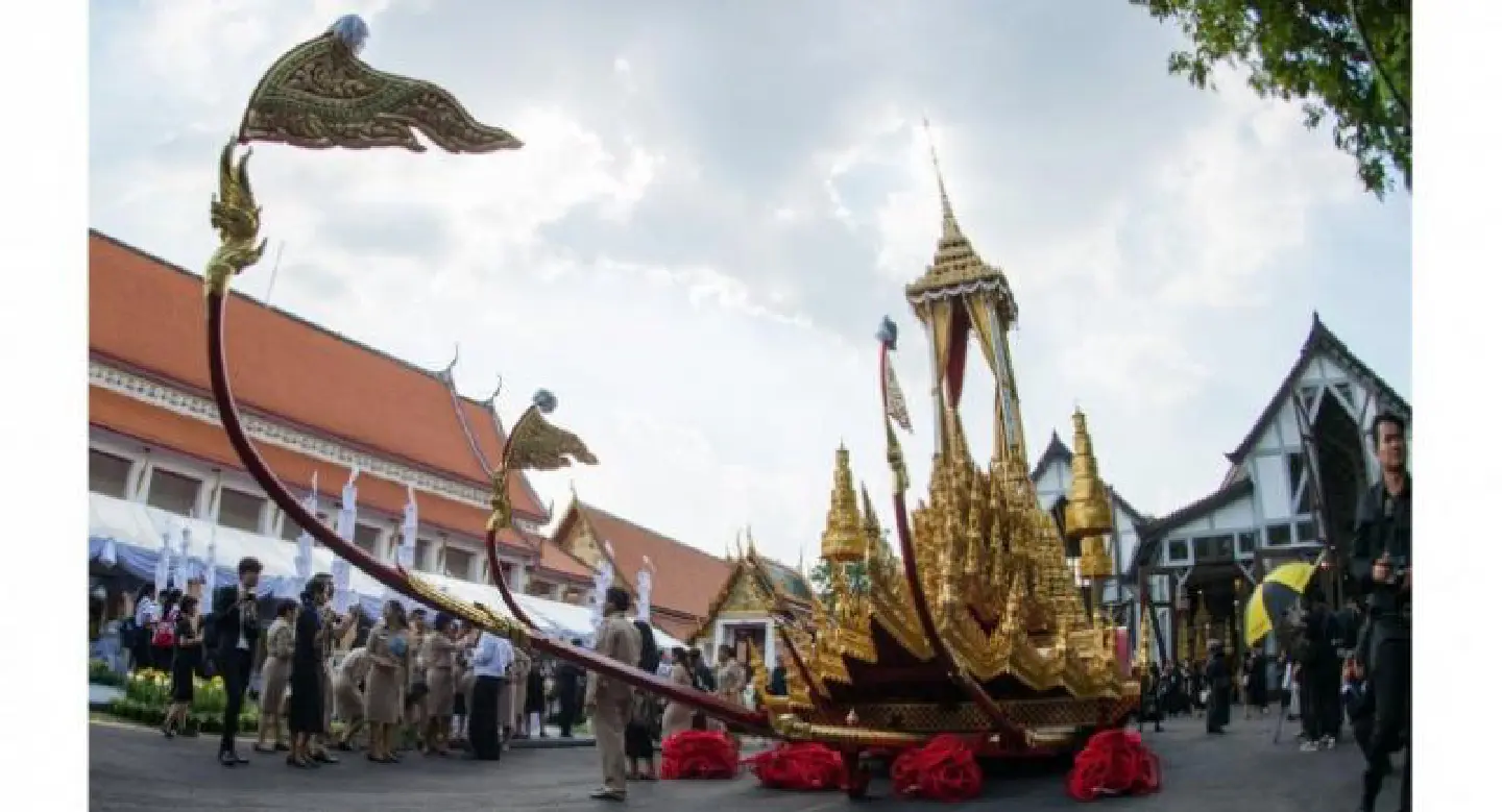 Chariots, palanquins ready on time for Royal Cremation Chariots, palanquins ready on time for Royal Cremation