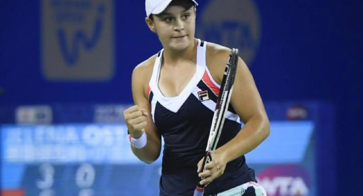 Barty crushes Ostapenko, sails into Wuhan final Barty crushes Ostapenko, sails into Wuhan final