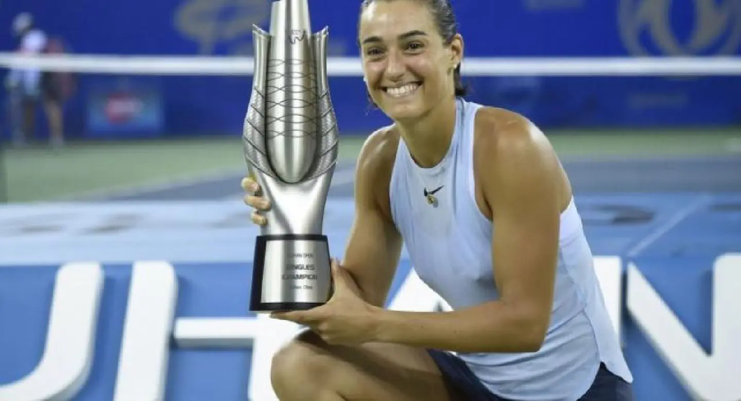Garcia overpowers Barty, storming to Wuhan title Garcia overpowers Barty, storming to Wuhan title