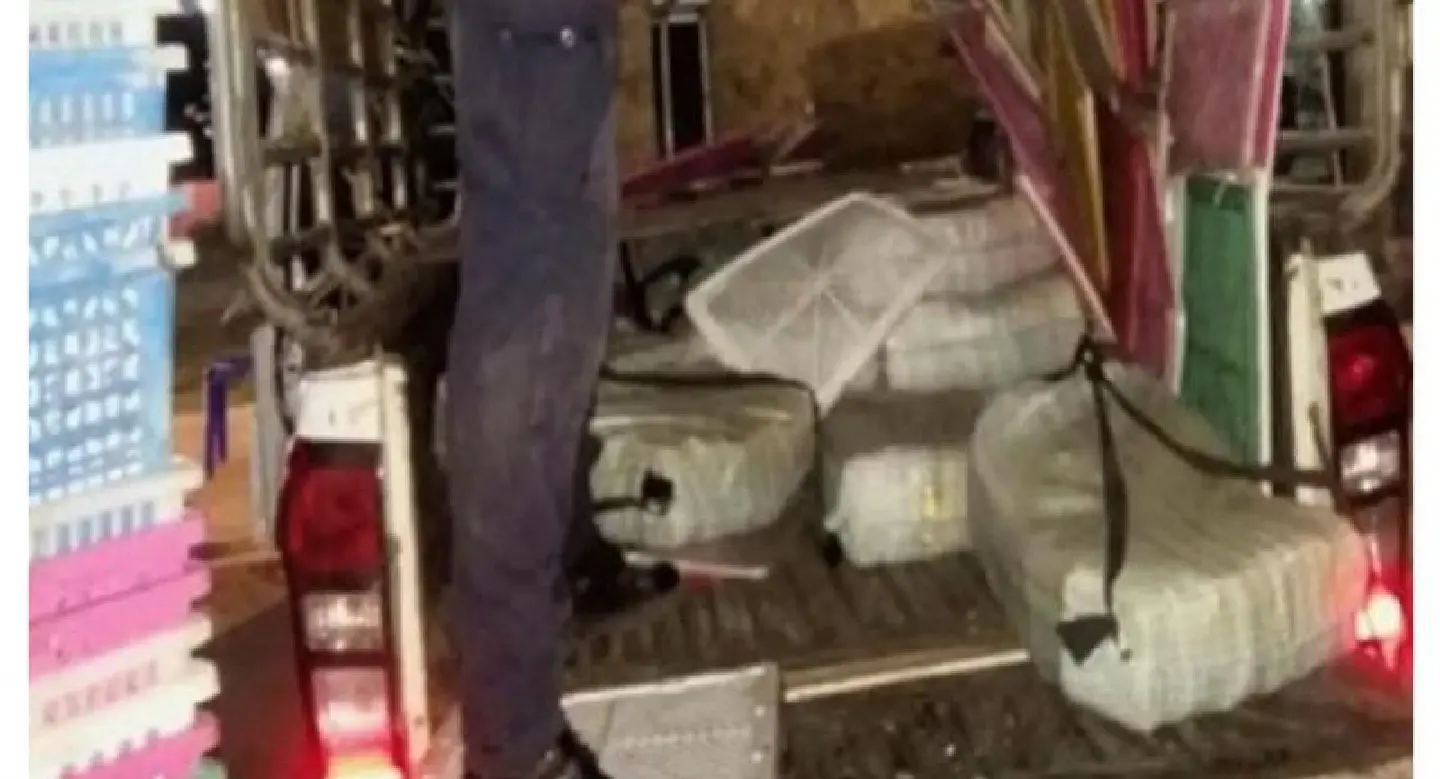 Two arrested, 400 kgs of ‘ice’ seized in Chiang Rai Two arrested, 400 kgs of ‘ice’ seized in Chiang Rai