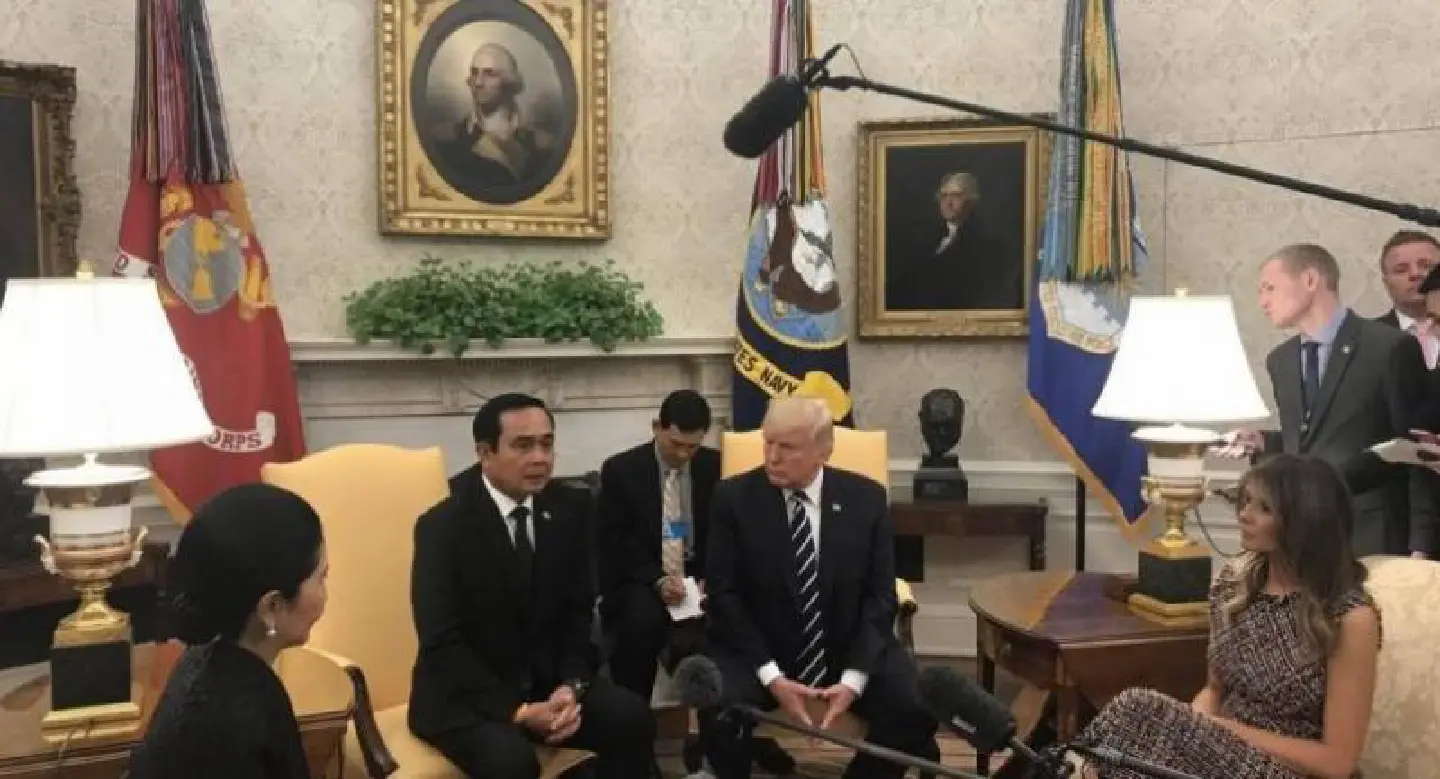 Trump expecting Thai election in 2018 Trump expecting Thai election in 2018
