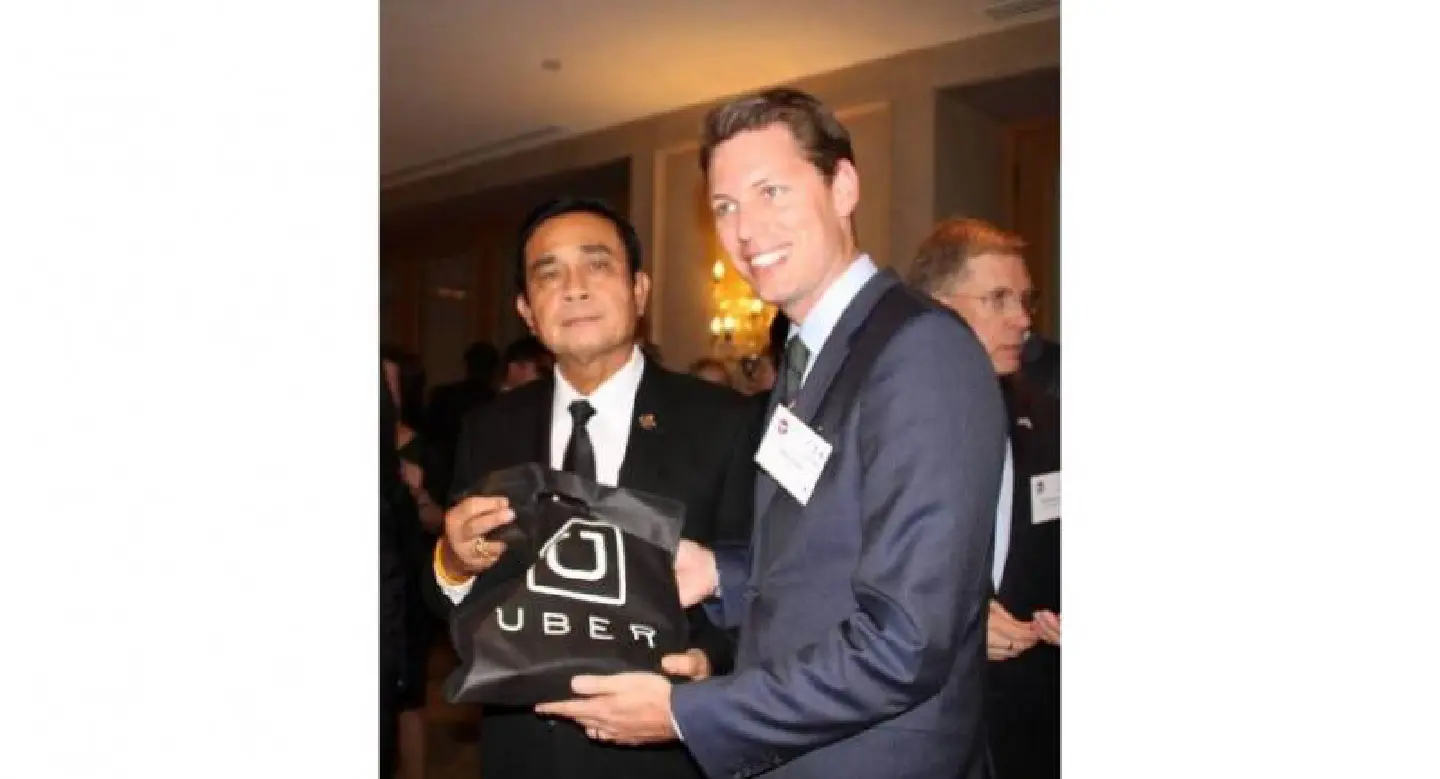 Uber executive meets with PM Prayut Uber executive meets with PM Prayut