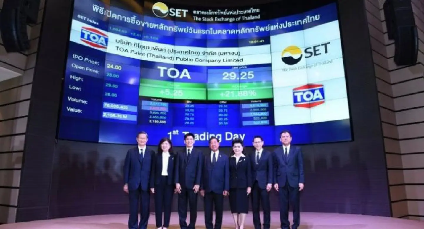 TOA to establish three more overseas plants in Asean leadership drive TOA to establish three more overseas plants in Asean leadership drive