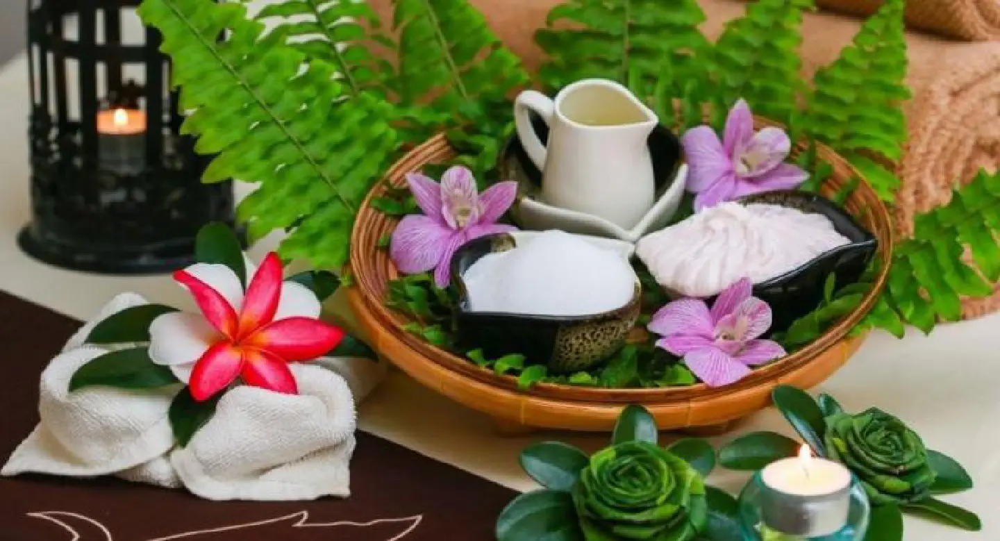 Pampering with petals Pampering with petals
