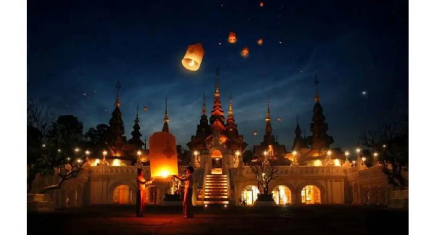 Loy Krathong – Lanna style Loy Krathong – Lanna style