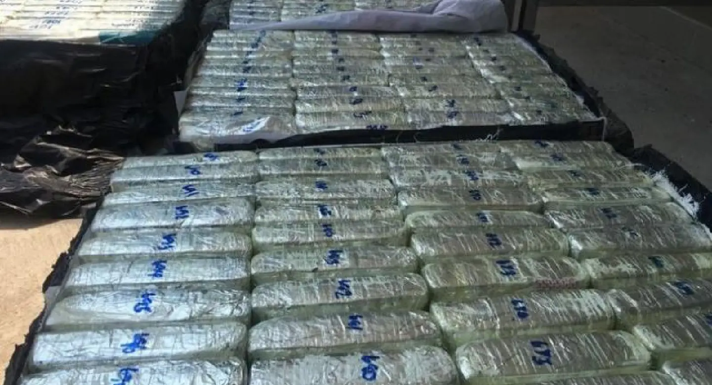 Khon Kaen highway police seize 1,095kg of marijuana Khon Kaen highway police seize 1,095kg of marijuana