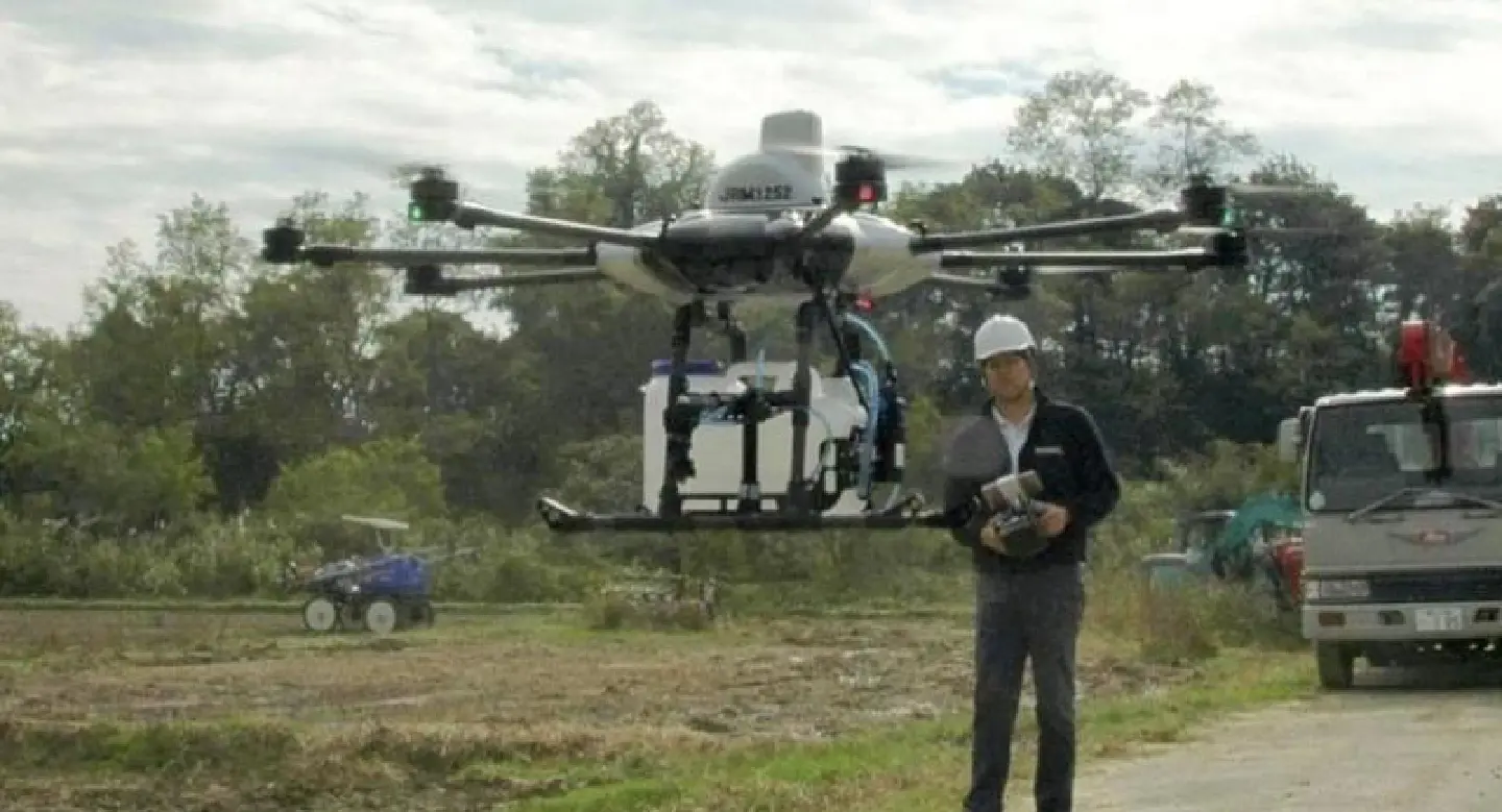Drones expected to boost agriculture in Japan Drones expected to boost agriculture in Japan