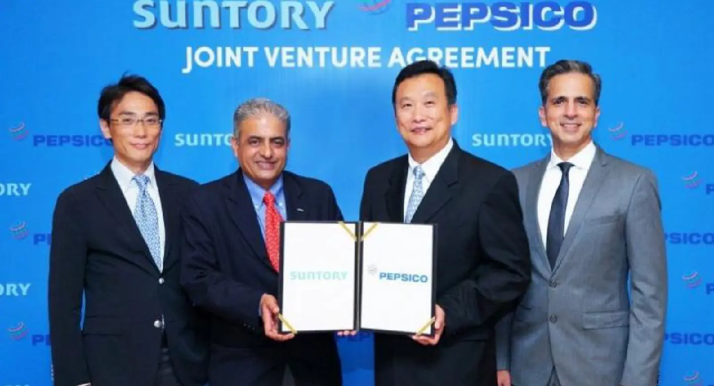 Suntory teams up with PepsiCo
