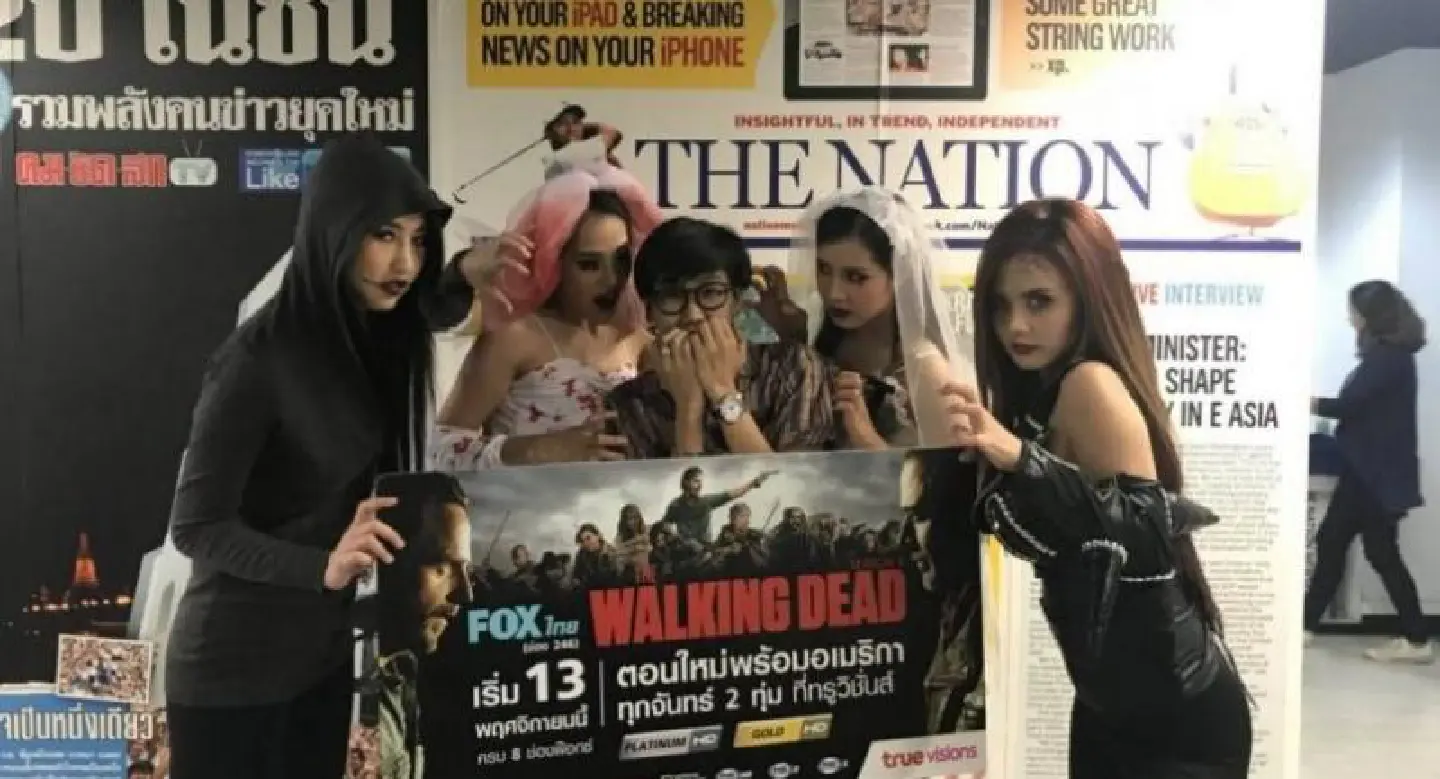Zombies raid Bangkok markets Zombies raid Bangkok markets