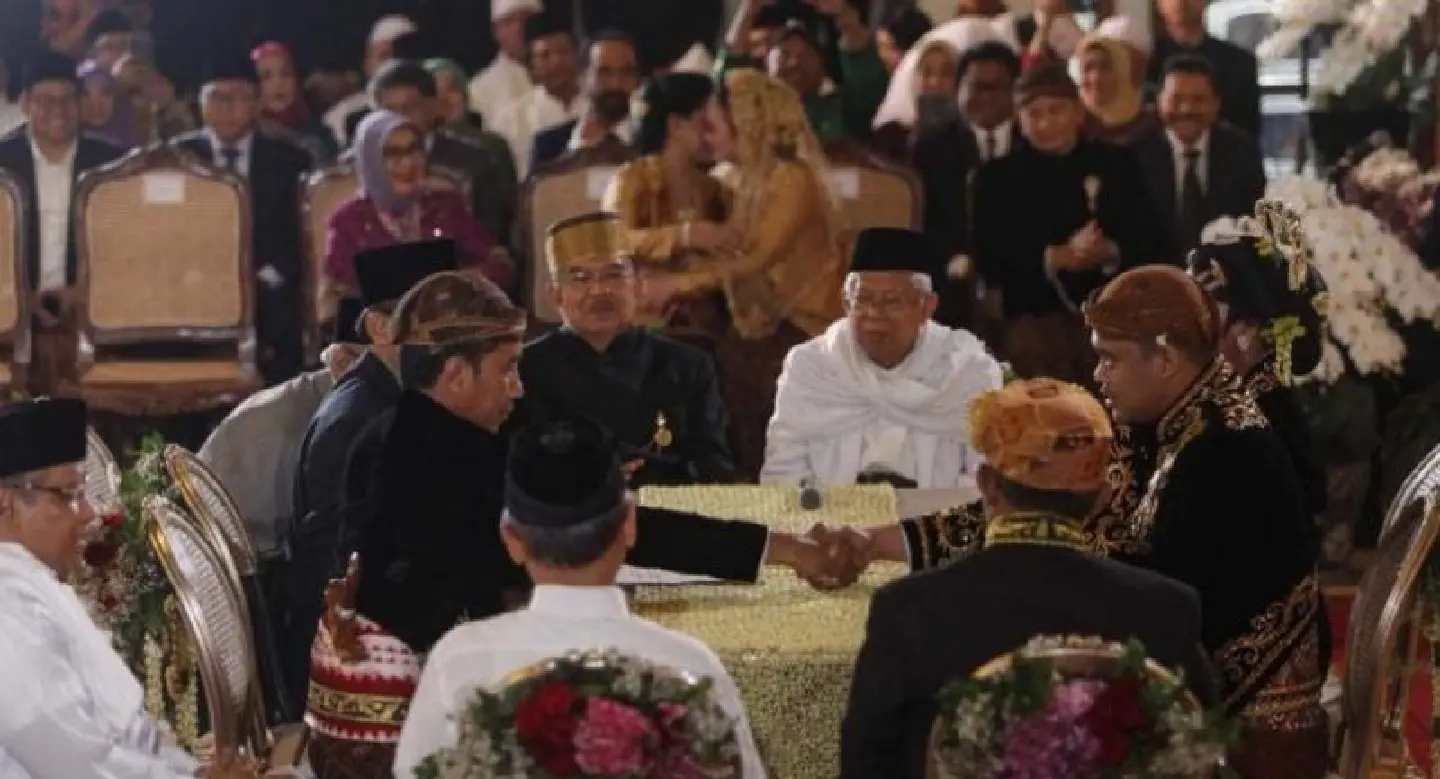 Jokowi’s daughter weds Bobby Nasution Jokowi’s daughter weds Bobby Nasution