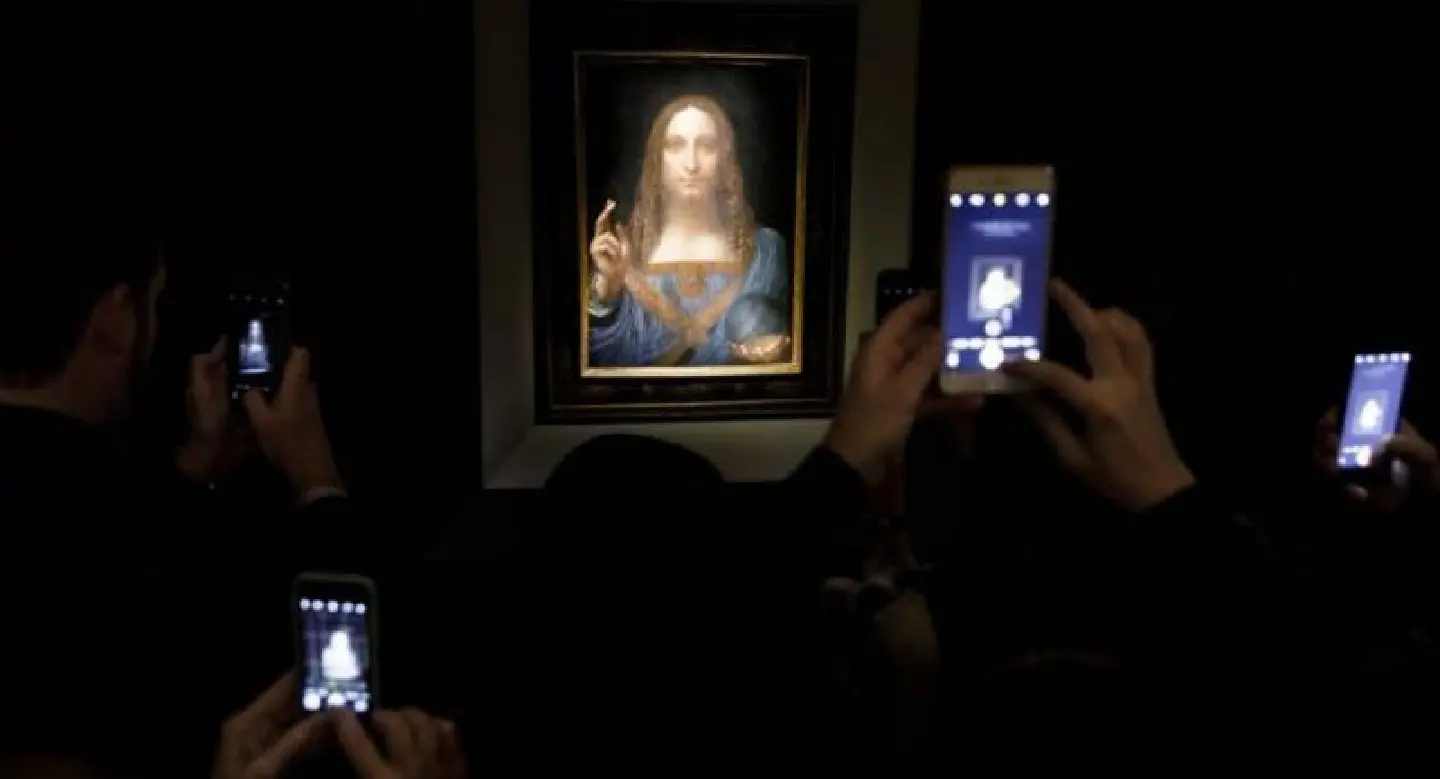 Da Vinci sells for $450mn in auction record: Christie's