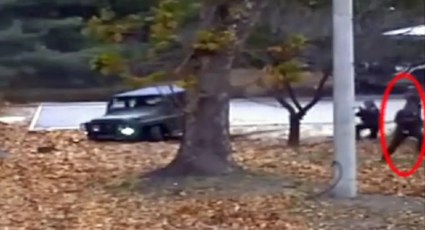 Dramatic footage shows N. Korea defector's border dash