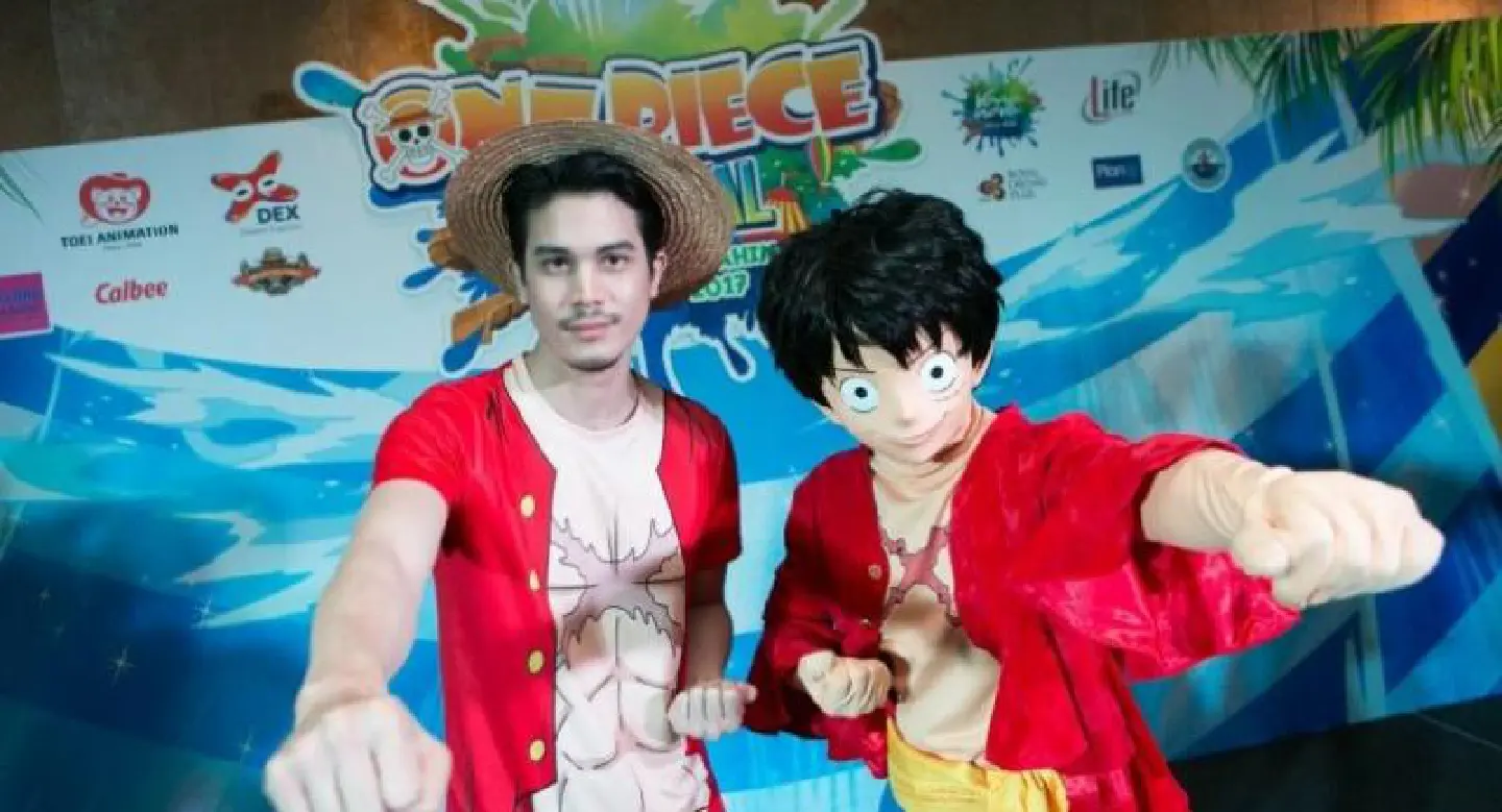 Festive celebration with One Piece