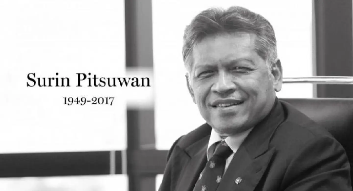 Former foreign minister Surin Pitsuwan dies at 68 Former foreign minister Surin Pitsuwan dies at 68