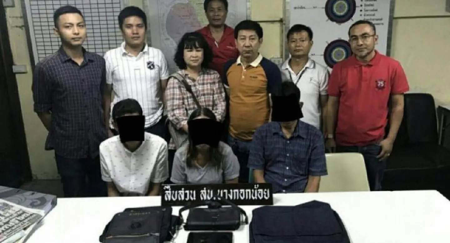 Three arrested for central Bangkok snatch-and-run thefts Three arrested for central Bangkok snatch-and-run thefts