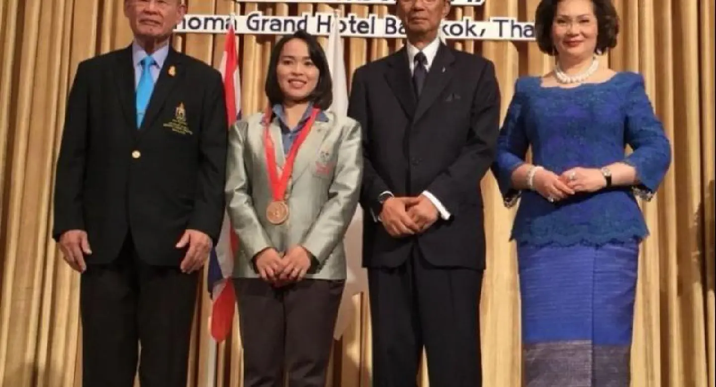 Belated bronze medal … nine years later