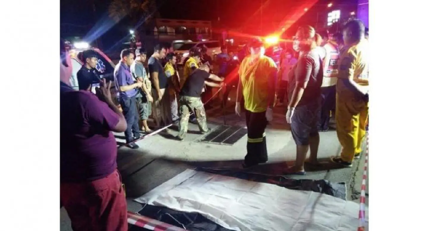 Headless corpse found in Phuket street drain Headless corpse found in Phuket street drain