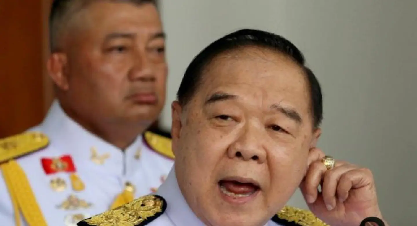 Online campaign tells Prawit to resign over cadet remarks