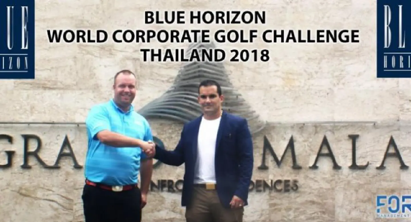Blue Horizon Developments signs on World Corporate Golf Challenge Thailand 2018 Title Sponsor Blue Horizon Developments signs on World Corporate Golf Challenge Thailand 2018 Title Sponsor