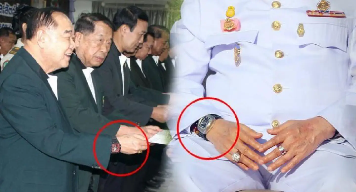 Prawit caught red-handed? More watch photos emerge Prawit caught red-handed? More watch photos emerge