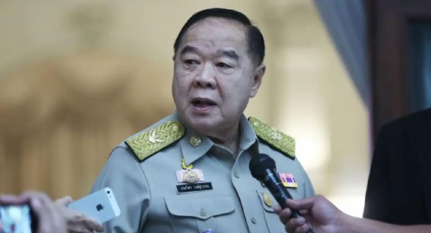 Prawit ‘knows nothing’ about a military political party Prawit ‘knows nothing’ about a military political party