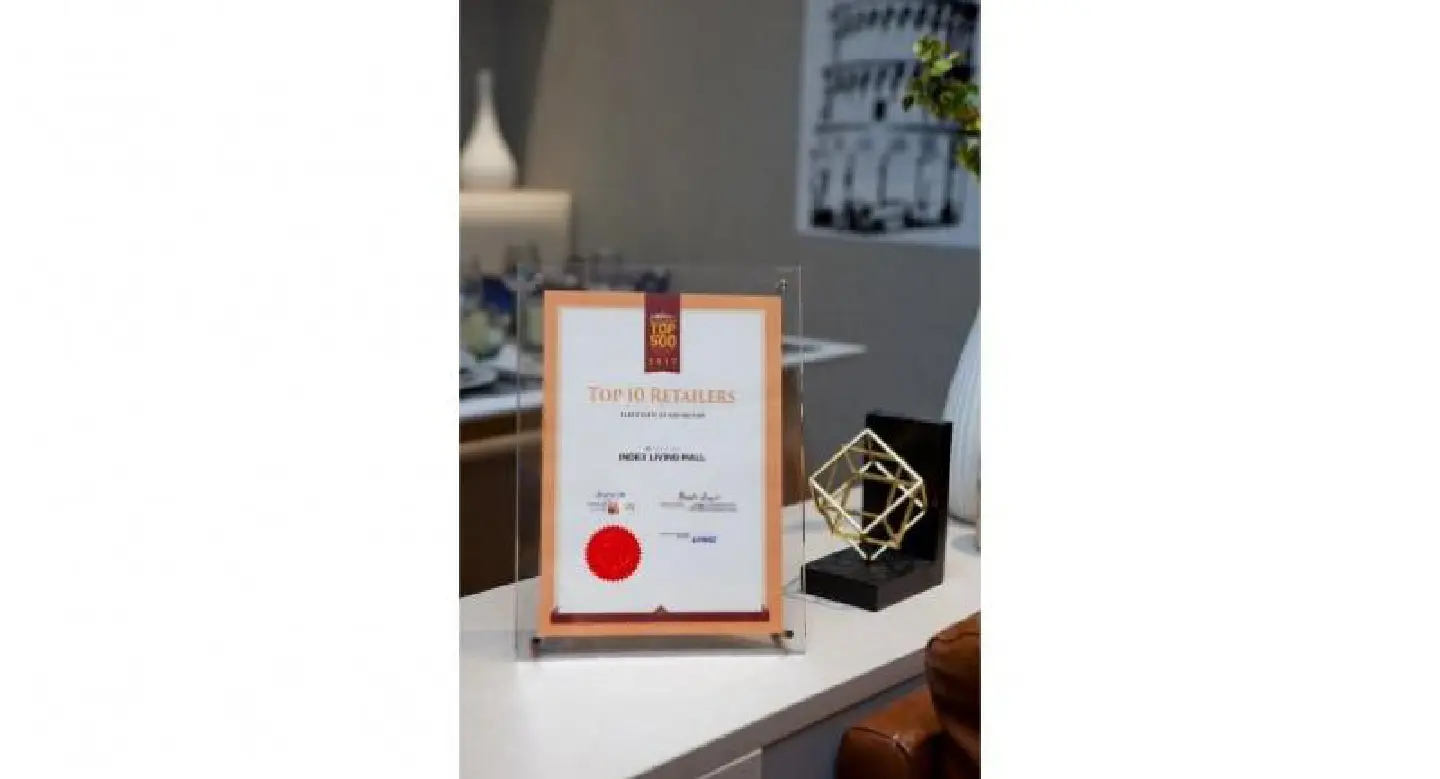 Index Living Mall again lands top-500 Asia-Pacific retailer award Index Living Mall again lands top-500 Asia-Pacific retailer award