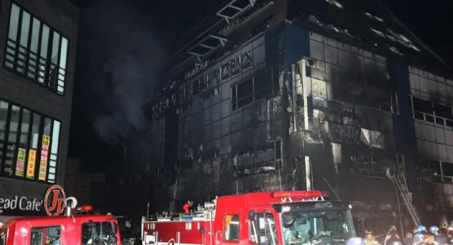 At least 29 dead in sauna fire in S. Korea: fire service