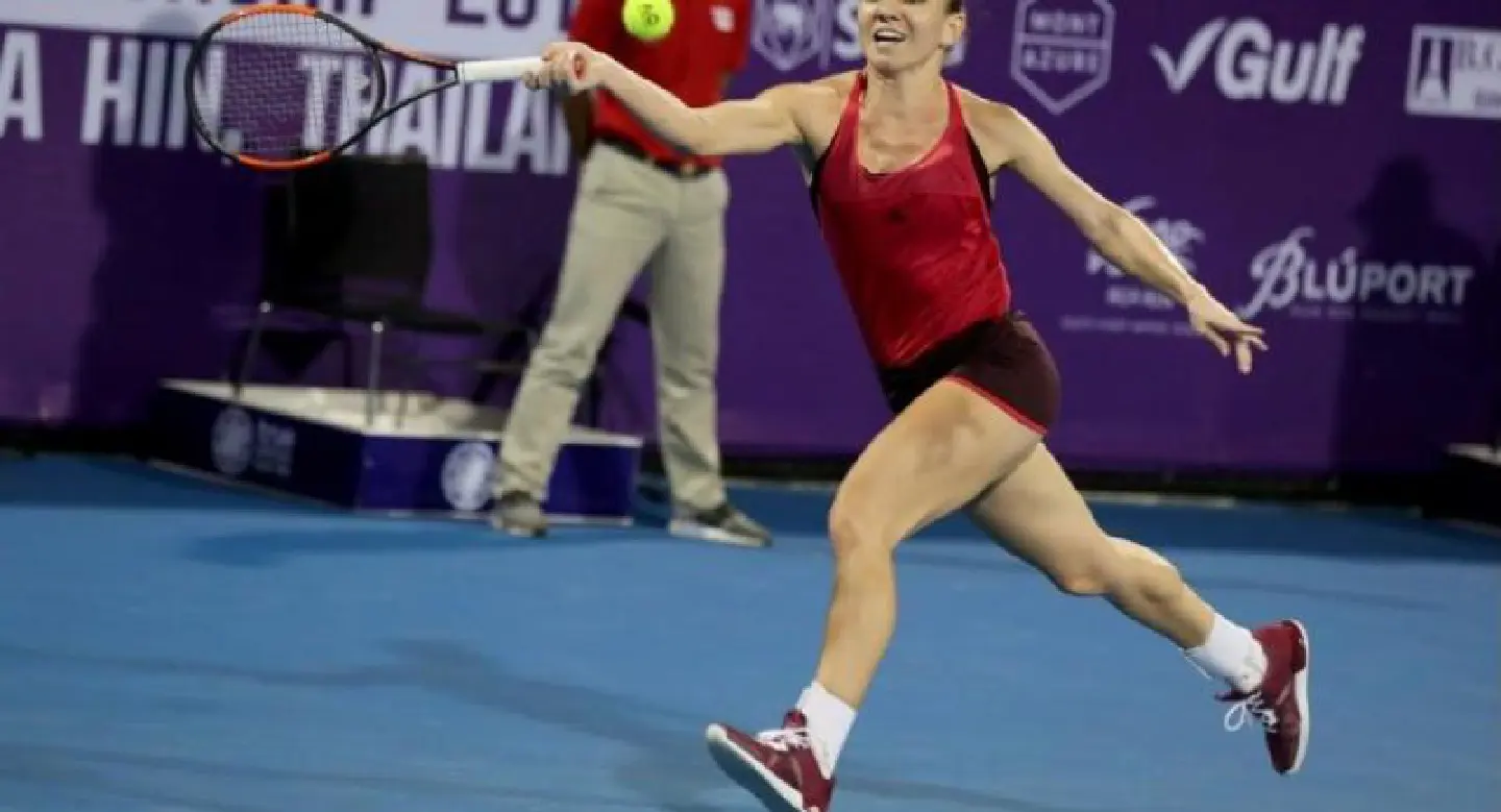 Halep topples Konta in Hua Hin tennis exhibition Halep topples Konta in Hua Hin tennis exhibition