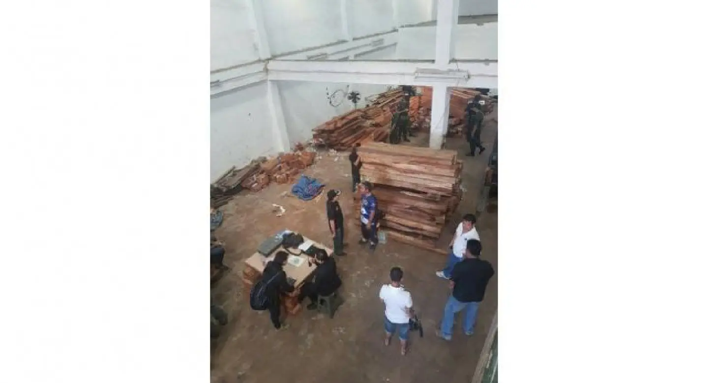 Investigation leads to logs find in warehouse Investigation leads to logs find in warehouse