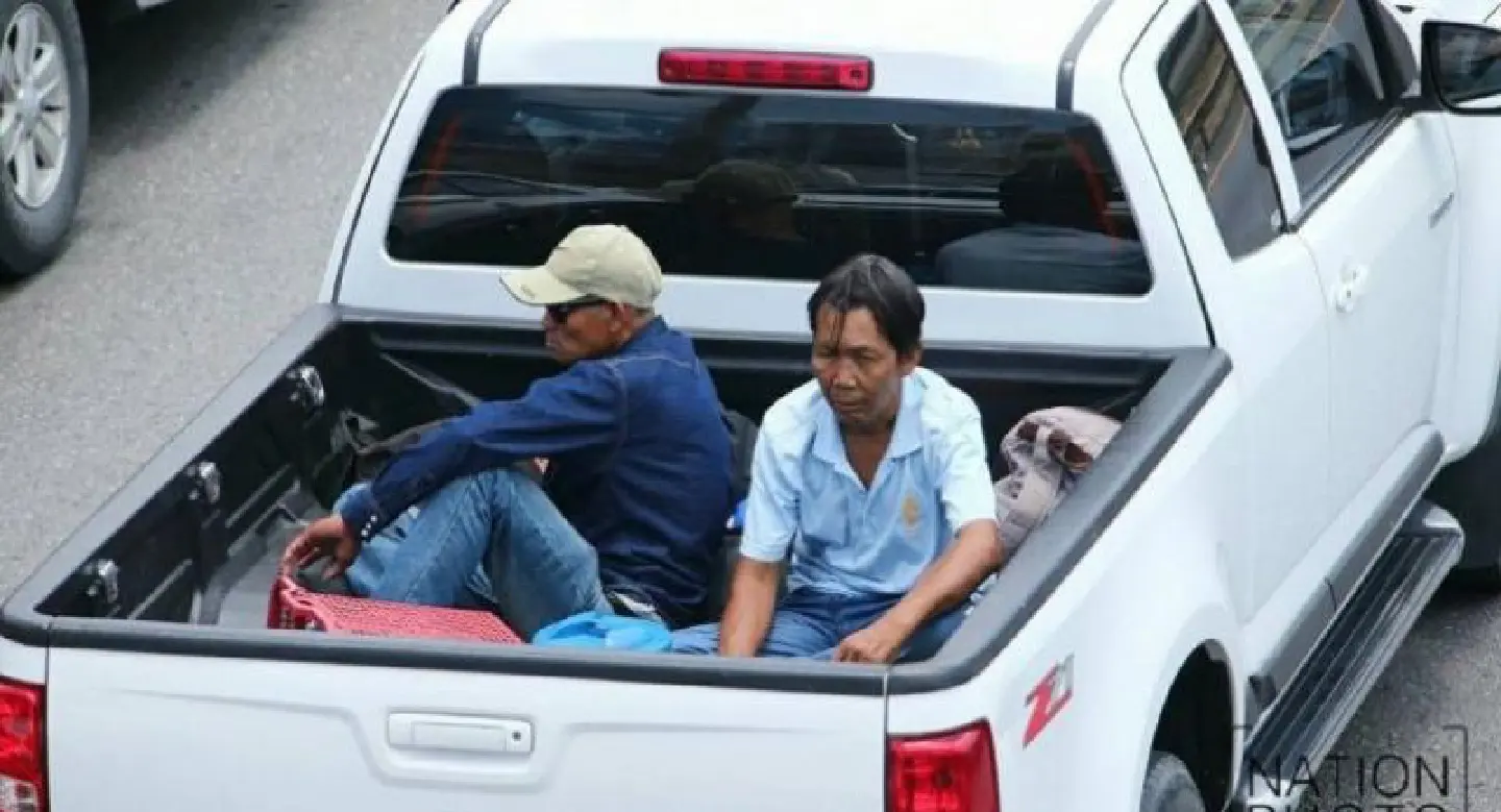Pickups can carry holiday revellers, government says