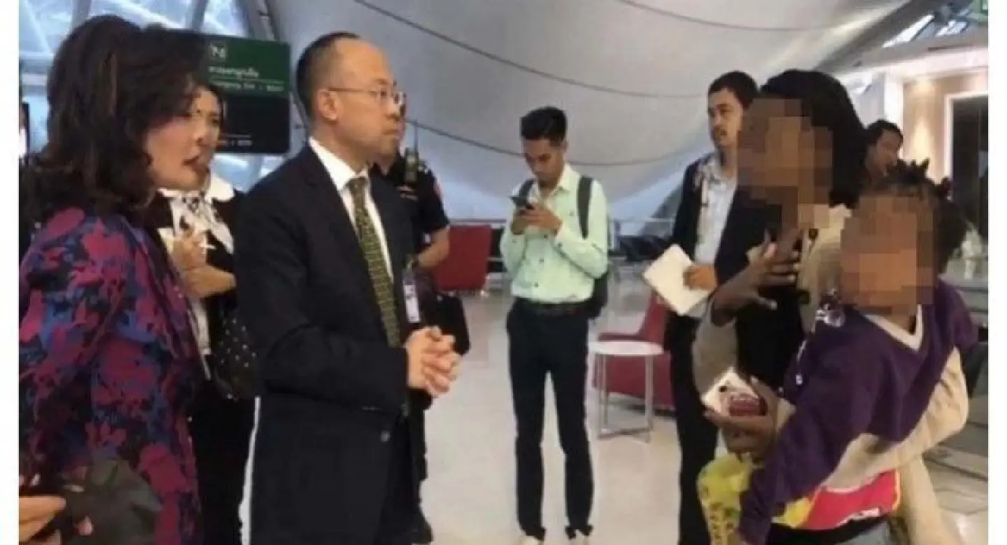 Plan to move stranded family out of airport