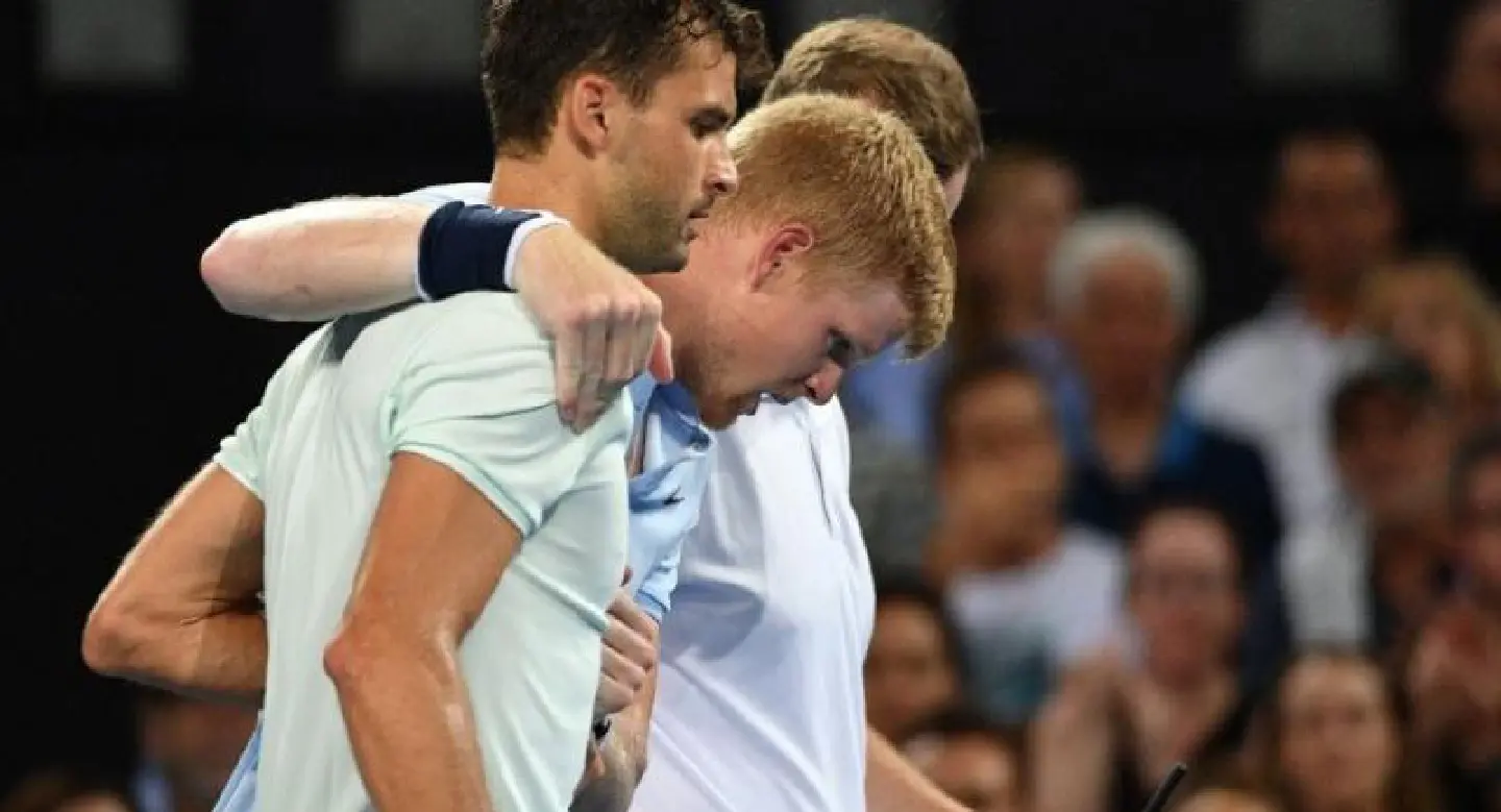 Dimitrov downs injured Edmund to reach Brisbane semis Dimitrov downs injured Edmund to reach Brisbane semis