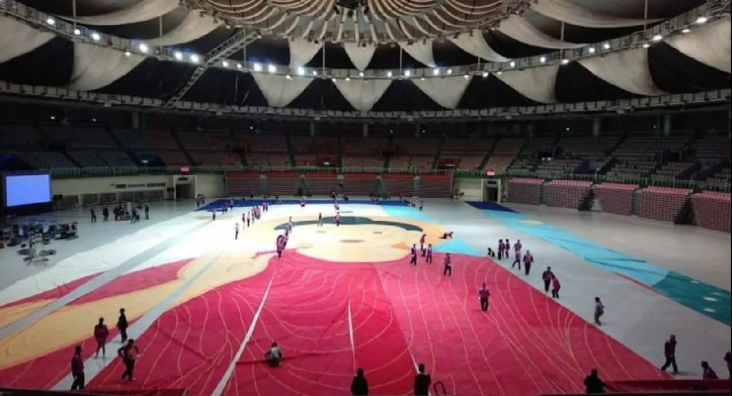 Taiwan painter unveils worlkd's largest Buddha painting