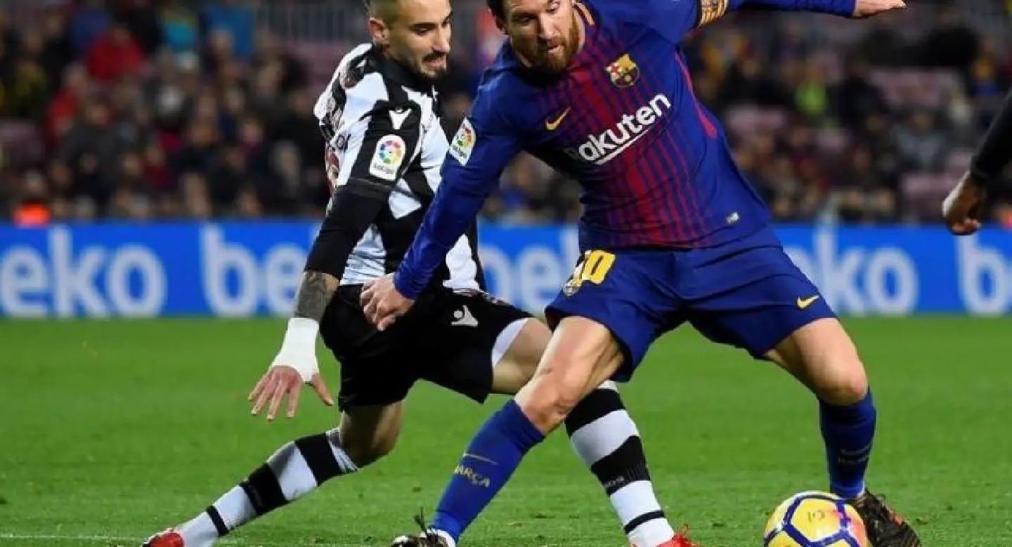 Messi marks new milestone in Barcelona victory Messi marks new milestone in Barcelona victory