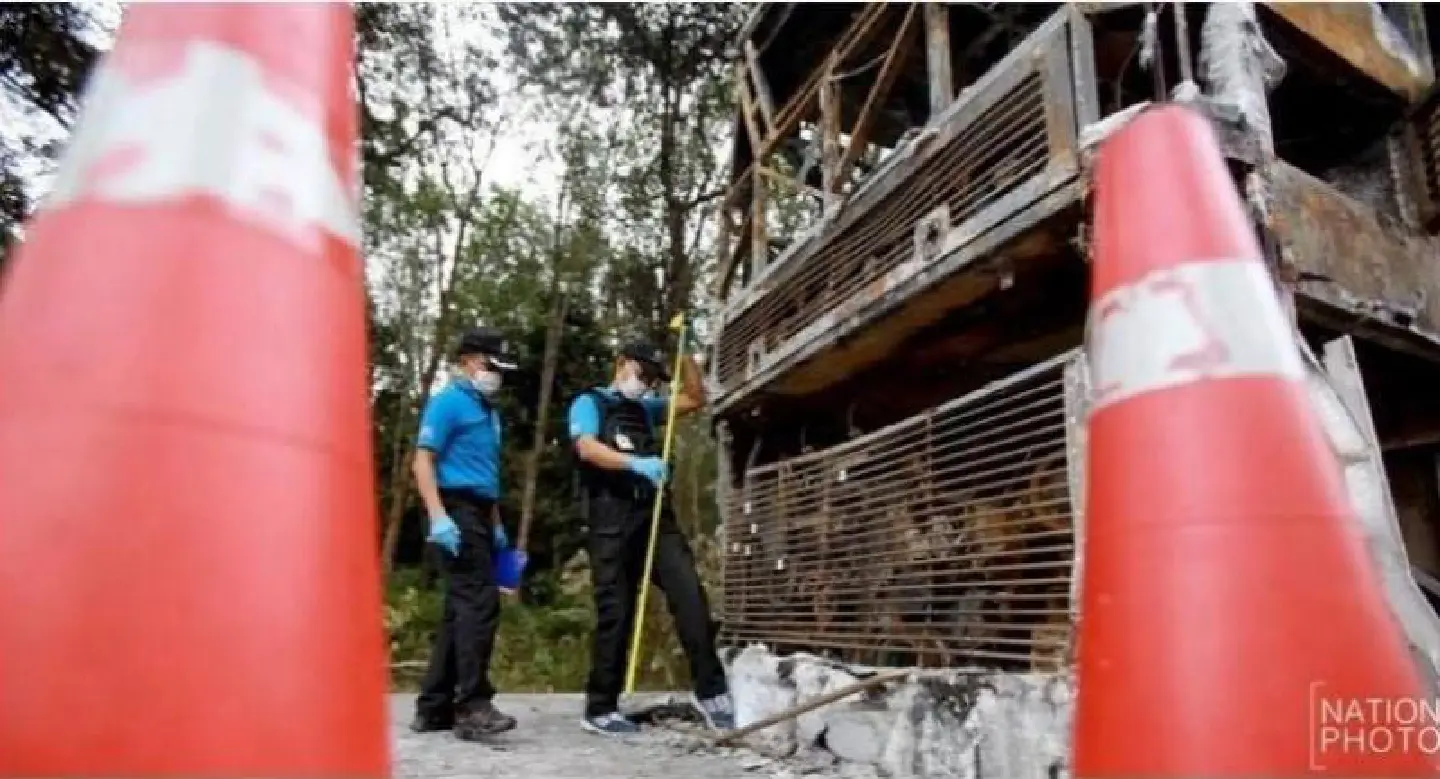 Progress cited in Yala bus torching Progress cited in Yala bus torching