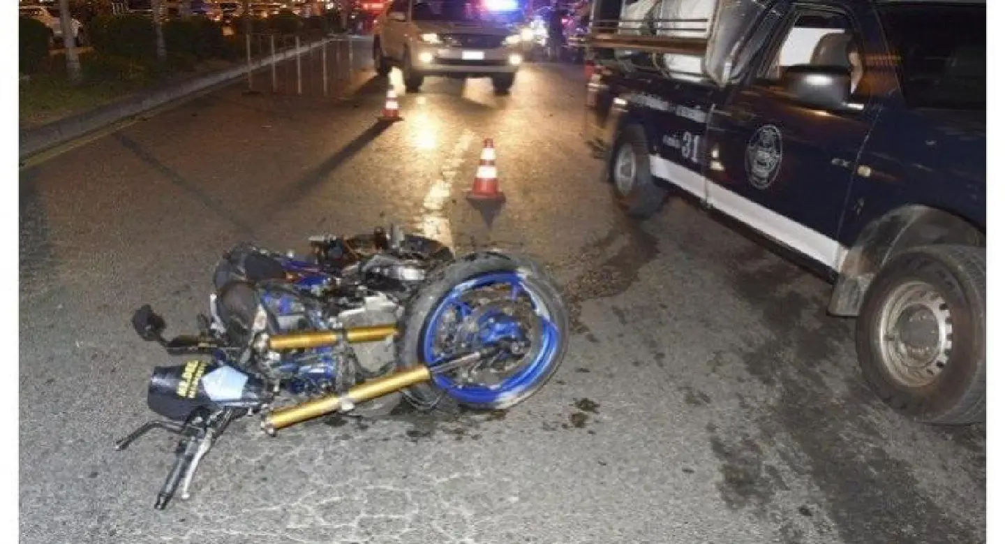 Russian, Thai and Korean killed in motorcycle accident in Pattaya