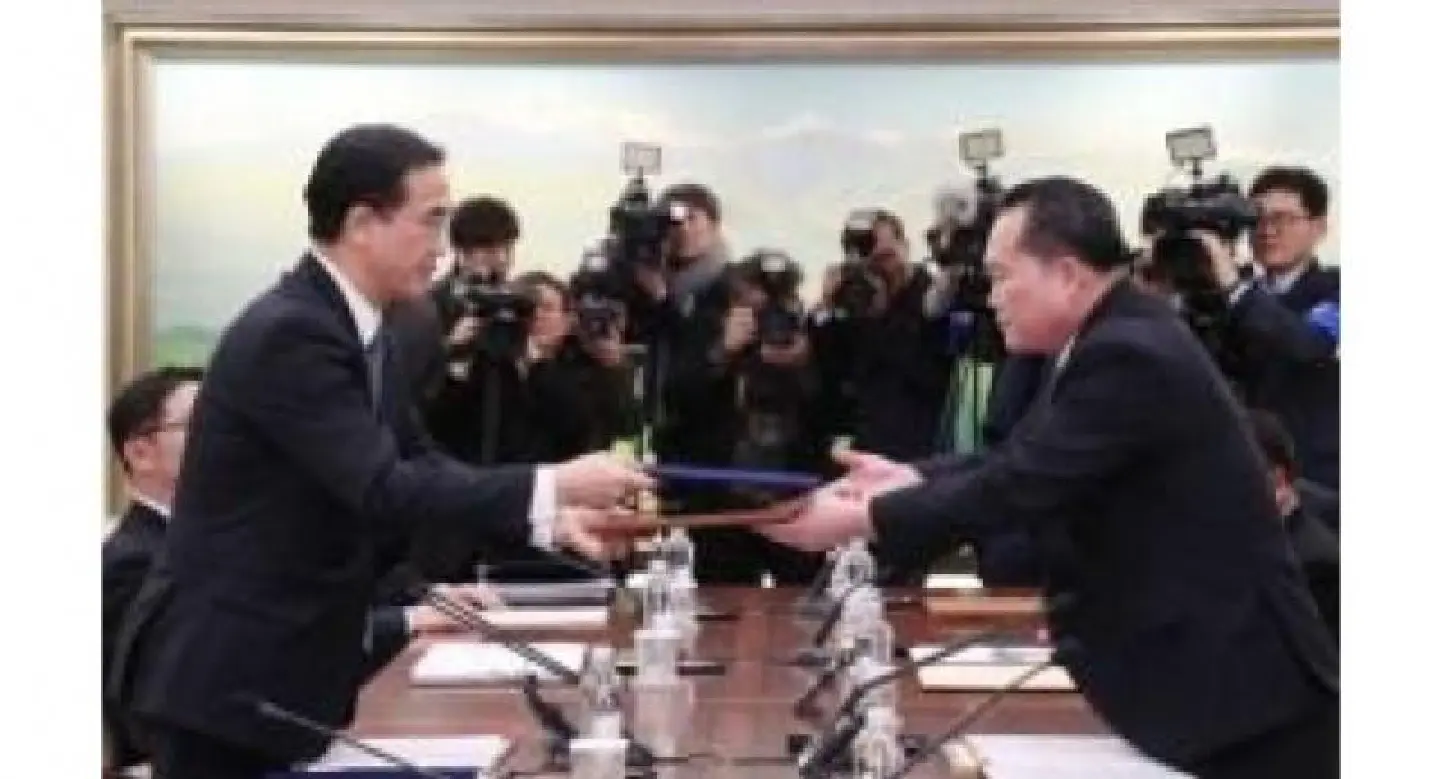 Koreas agree to military talks, NK confirms PyeongChang participation Koreas agree to military talks, NK confirms PyeongChang participation