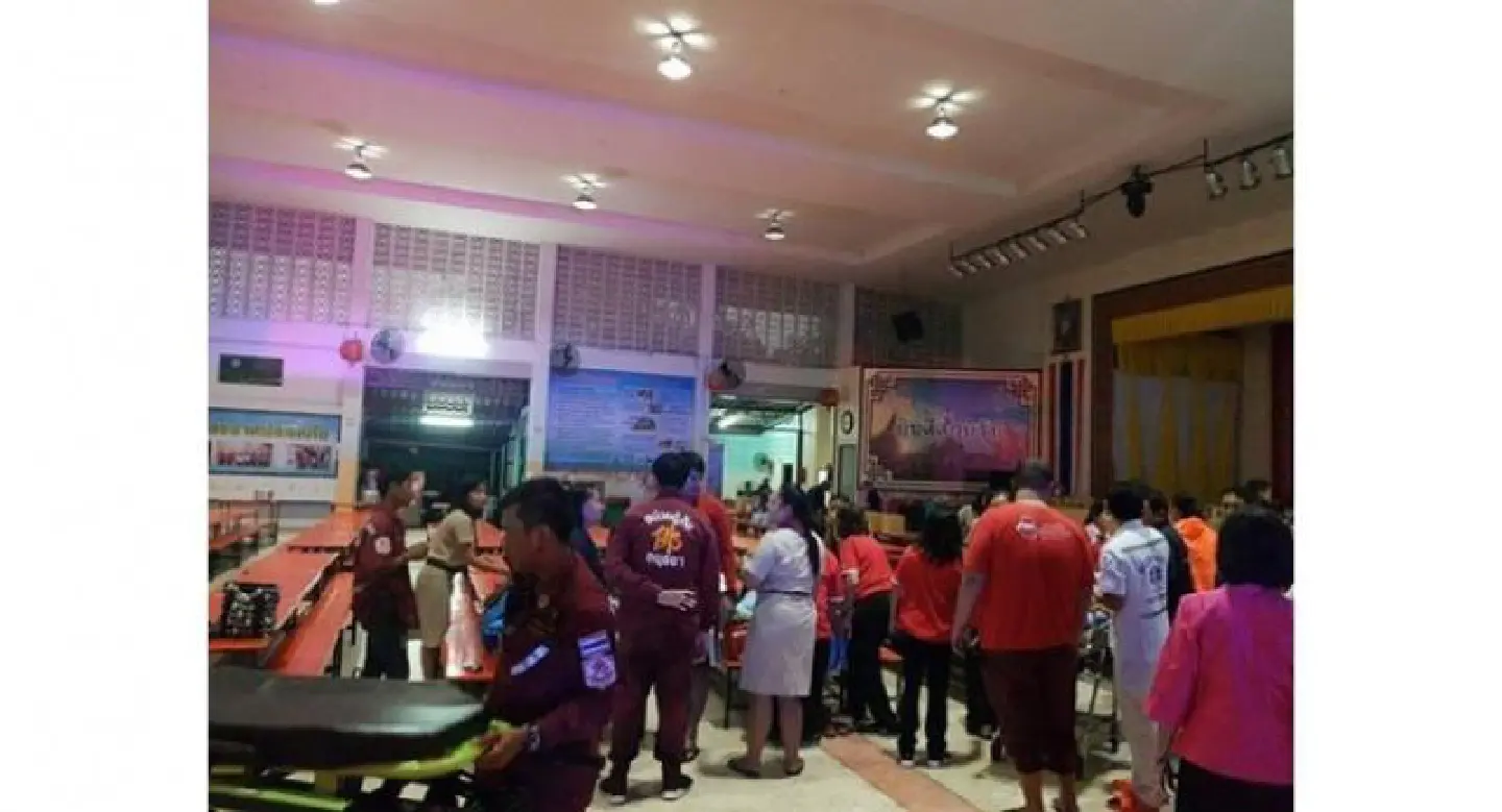 Seven students faint in Ayutthaya school van