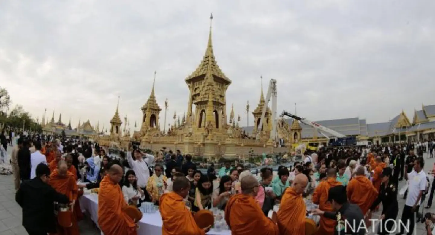 Ceremony marks beginning of removal of Royal Crematorium Ceremony marks beginning of removal of Royal Crematorium