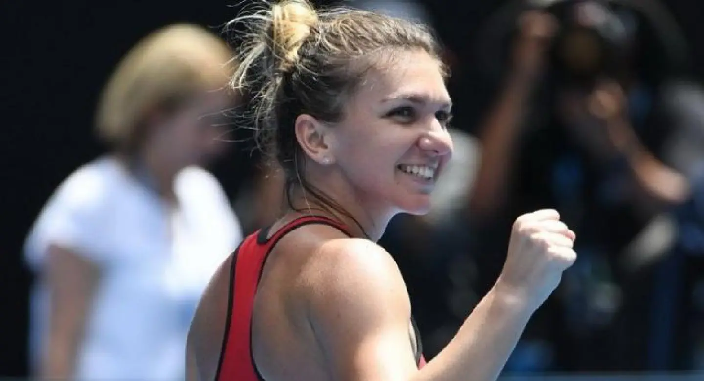 Halep survives marathon to join Pliskova in last 16 Halep survives marathon to join Pliskova in last 16