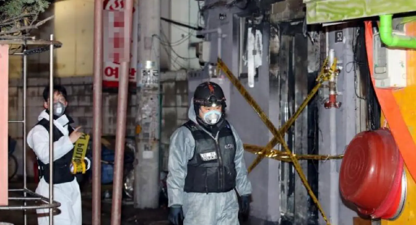 Five killed in arson attack on Seoul motel Five killed in arson attack on Seoul motel