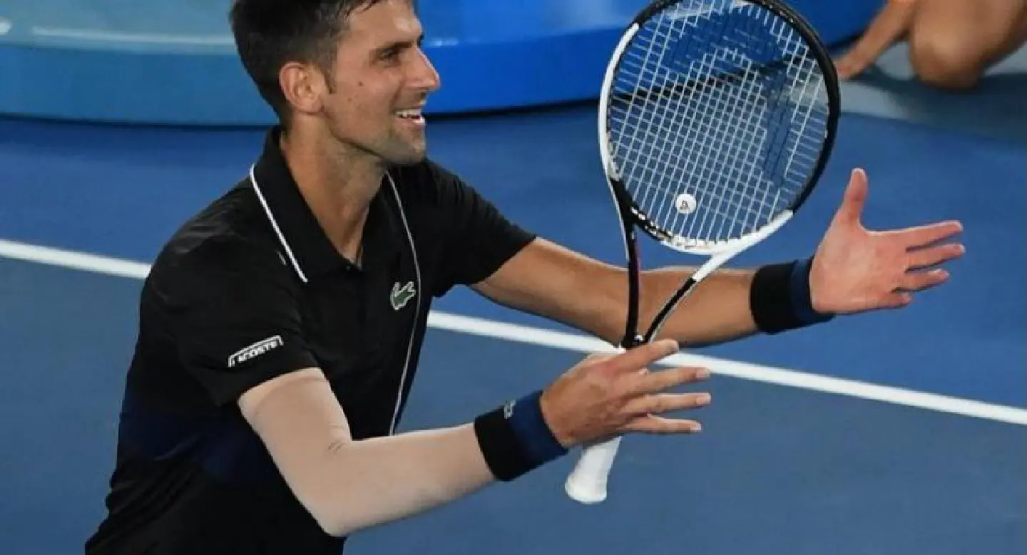 Djokovic powers into 11th Aussie Open fourth round Djokovic powers into 11th Aussie Open fourth round