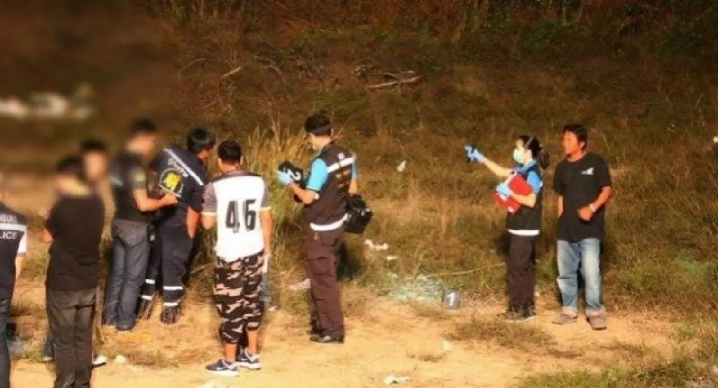 Female skull, bones found in Chon Buri