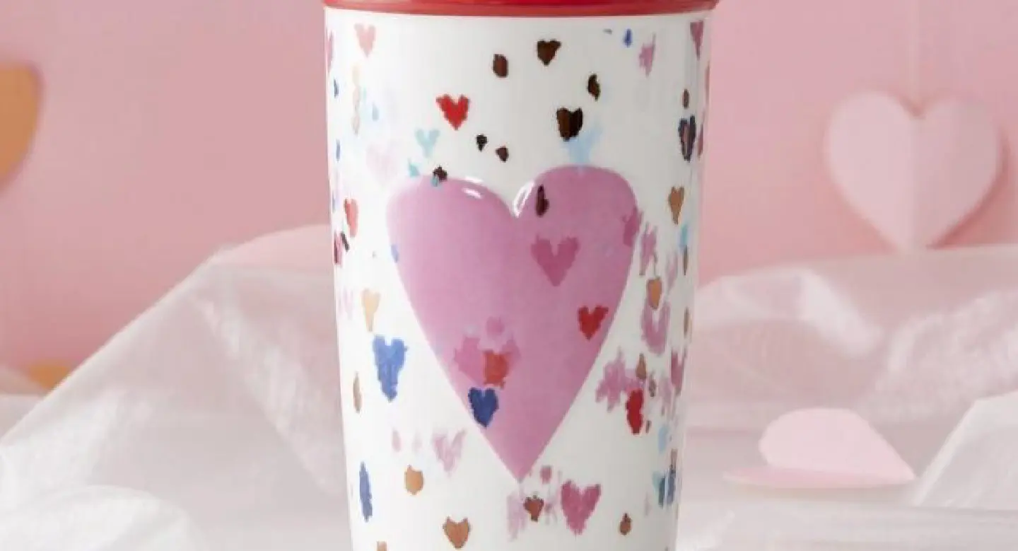 Starbucks has a heart Starbucks has a heart